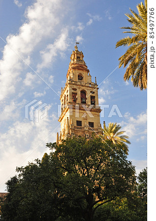 スペイン コルドバ 世界遺産 メスキータ・コルドバ大聖堂の塔 スペイン コルドバ 世界遺産 メスキータ・コルドバ大聖堂の塔 85497766