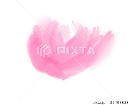 ピンクの花をイメージさせるペイント 85498383