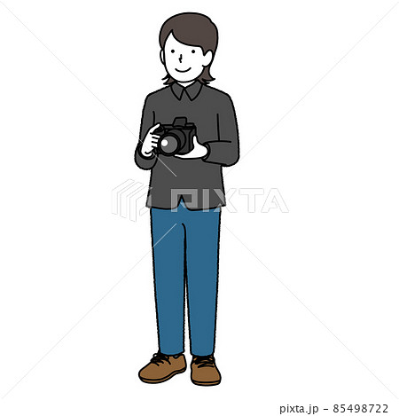 フォトグラファーの女性 85498722