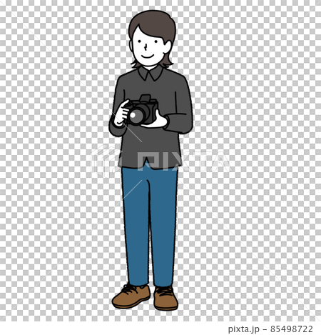 フォトグラファーの女性 85498722