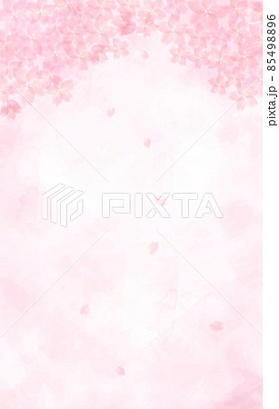 桜の背景イラスト 85498896