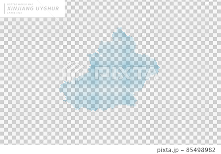 以新疆維吾爾自治區為中心的藍點圖 以新疆維吾爾自治區為中心的藍點圖 85498982