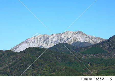 鬼女台からの大山南壁眺望 85501115