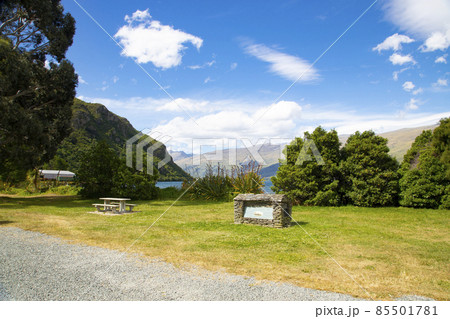 ニュージーランド南島 キングストン駅 ニュージーランド南島 キングストン駅 85501781