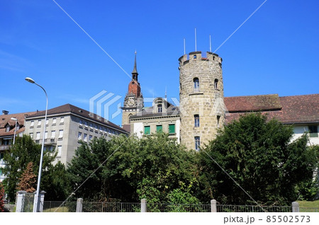 スイス・ツォフィンゲン旧市街 85502573