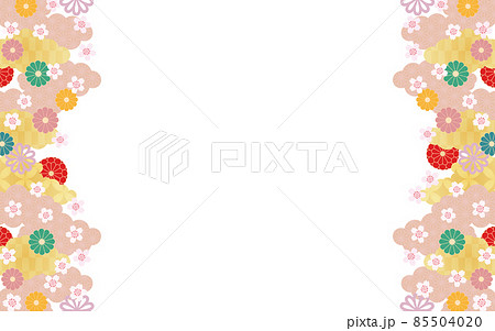 背景素材-和柄桜2022-1ベク 85504020
