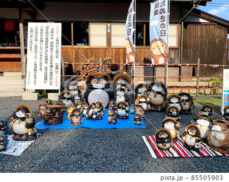 たぬきの町信楽焼「信楽たぬきの日」 85505903