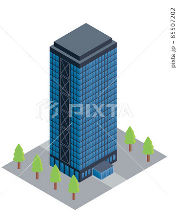 アイソメトリックスの高層建築物 商業ビル 高層ビルディングの立体イラスト 3dのイラスト素材 アイソメトリックスの高層建築物 商業ビル 高層ビルディングの立体イラスト 3dのイラスト素材