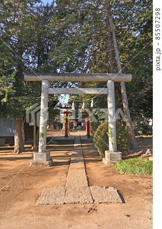 丸ケ崎氷川神社:鳥居 丸ケ崎氷川神社:鳥居 85507298