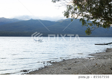 ニュージーランド南島　テ・アナウ湖 85507550