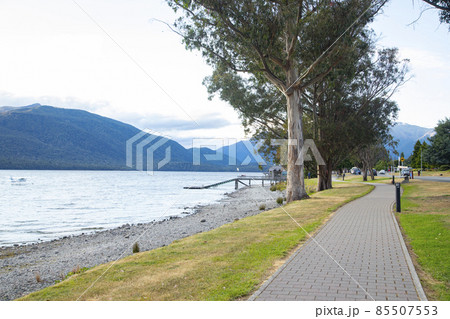 ニュージーランド南島 テ・アナウ湖 ニュージーランド南島 テ・アナウ湖 85507553