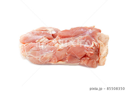 未調理の若鶏もも肉ブロック【チラシ用素材】 85508350