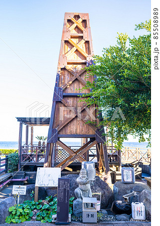 熱川温泉の恵比寿像 85508989