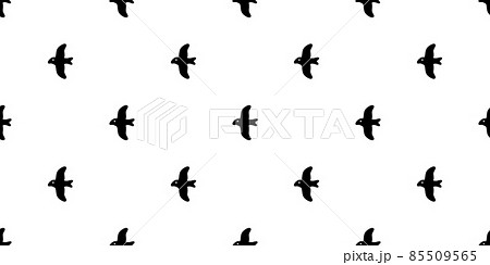bird seamless pattern vector seagull scarf isolated cartoon doodle repeat background tile wallpaper illustration design 85509565
