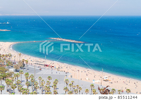 Barcelonetta beach, Barcelona Barcelonetta beach, Barcelona 85511244