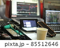 株デイトレードパソコン画面 85512646