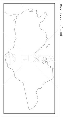 チュニジアの地図です。 85513448