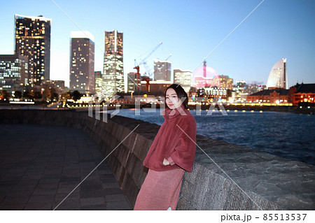 みなとみらい　夜景 85513537