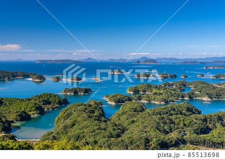 《長崎県》九十九島・佐世保湾に浮かぶ島々 85513698