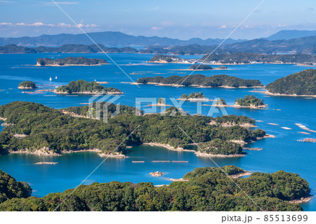 《長崎県》九十九島・佐世保湾に浮かぶ島々 85513699