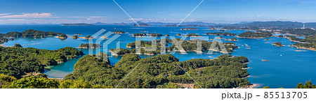 《長崎県》九十九島・佐世保湾に浮かぶ島々 85513705