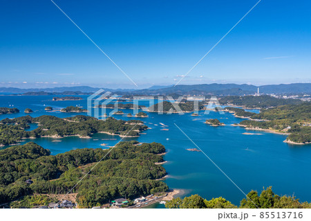 《長崎県》九十九島・佐世保湾に浮かぶ島々 85513716