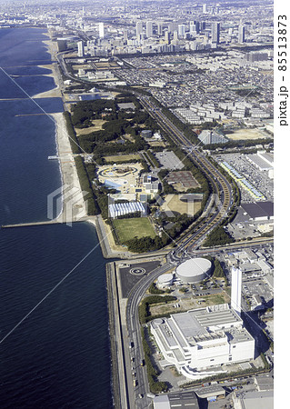 稲毛海浜公園付近を空撮 稲毛海浜公園付近を空撮 85513873