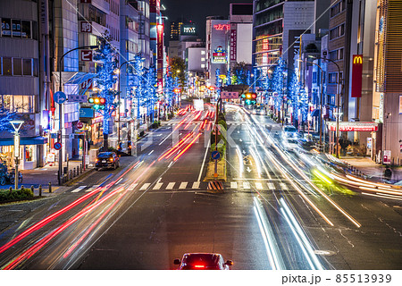 《愛知県》名古屋都市風景　大津通イルミネーション 85513939