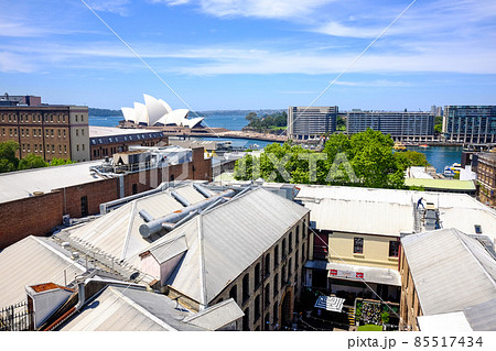 世界で最も美しい天然の良港シドニーハーバーと、オーストラリアの象徴的存在の世界遺産オペラハウス 85517434