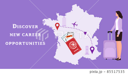 New career Relocation Job Offer Employee France 85517535