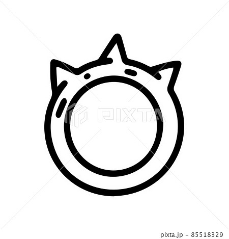 self defence ring line vector doodle simple icon self defence ring line vector doodle simple icon 85518329