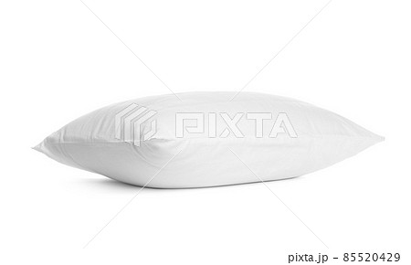 Blank soft new pillow isolated on white Blank soft new pillow isolated on white 85520429