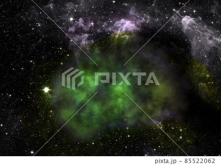 Star field in space and a nebulae Star field in space and a nebulae 85522062