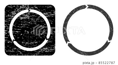 Scratched Rotation Carved Seal 85522787