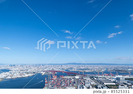 大阪風景　都心全景　Oct.2021  85525331