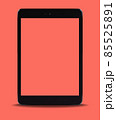 Tablet computer with blank screen. 85525891