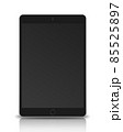 Tablet pc computer with black screen. 85525897
