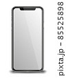 Smart phone isolated on white. 85525898
