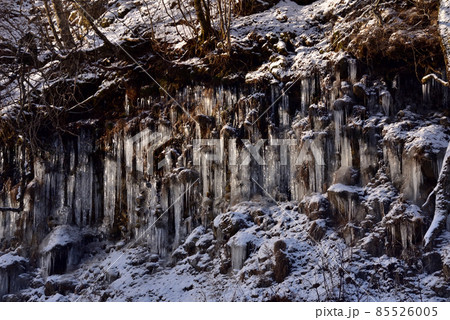 木曽白川氷柱群 85526005