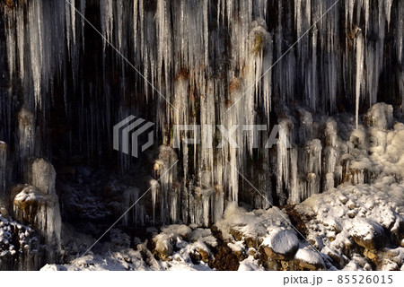 木曽白川氷柱群 木曽白川氷柱群 85526015