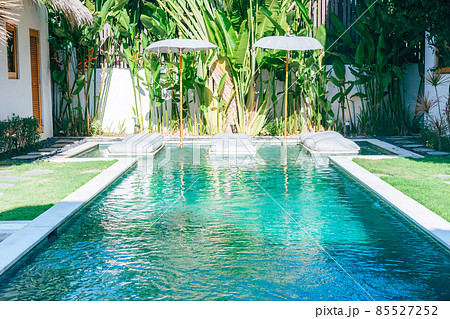 リゾートホテル　プール　バリ 85527252