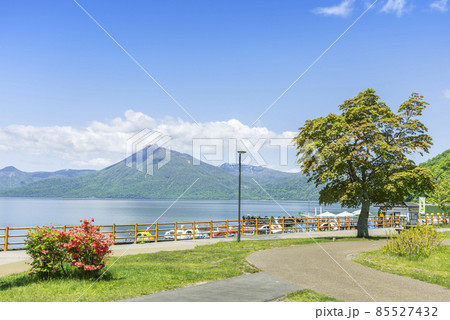 支笏湖、恵庭岳　千歳市 85527432