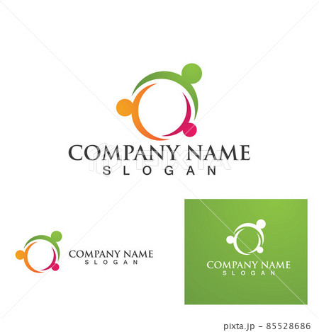 Group Community, network and social icon 85528686