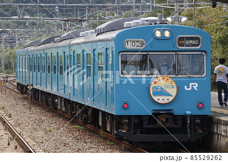 阪和線103系の団体列車 85529262