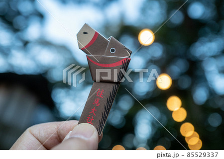 往馬大社　馬みくじ 85529337