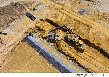 Processing bild rainwater drainage underground system 85530212