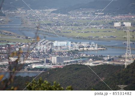 金甲山からの岡山市市街地 85531482
