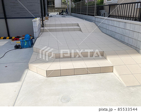 集合住宅の外構工事 85533544