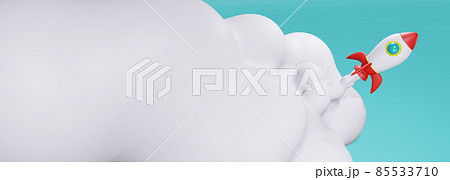 スタートアップ企業のイメージ(短期間に急成長する組織)、宇宙旅行、宇宙開発などのイメージ スタートアップ企業のイメージ(短期間に急成長する組織)、宇宙旅行、宇宙開発などのイメージ 85533710