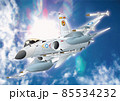 太陽の逆光を背にした飛翔する台湾国空軍マルチロール戦闘機F-CK1 85534232